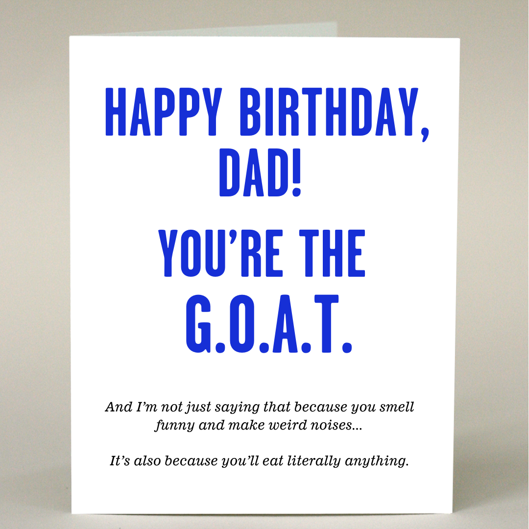 GF-213 Happy Birthday/G.O.A.T.