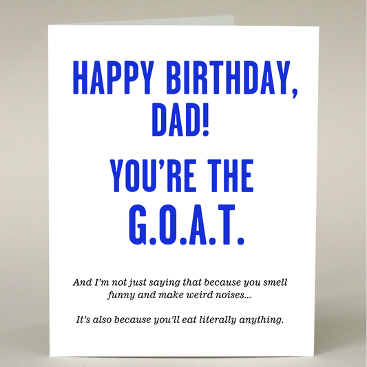 GF-216 Happy Birthday/G.O.A.T.