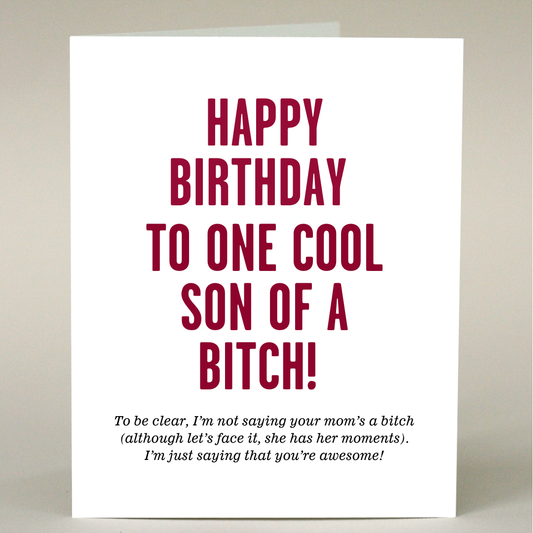 GF-214 Happy Birthday/Son Of A Bitch