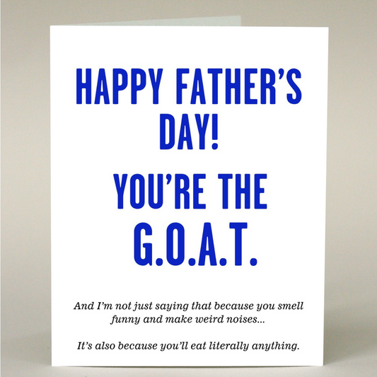GF-207 Happy Father's Day/G.O.A.T.