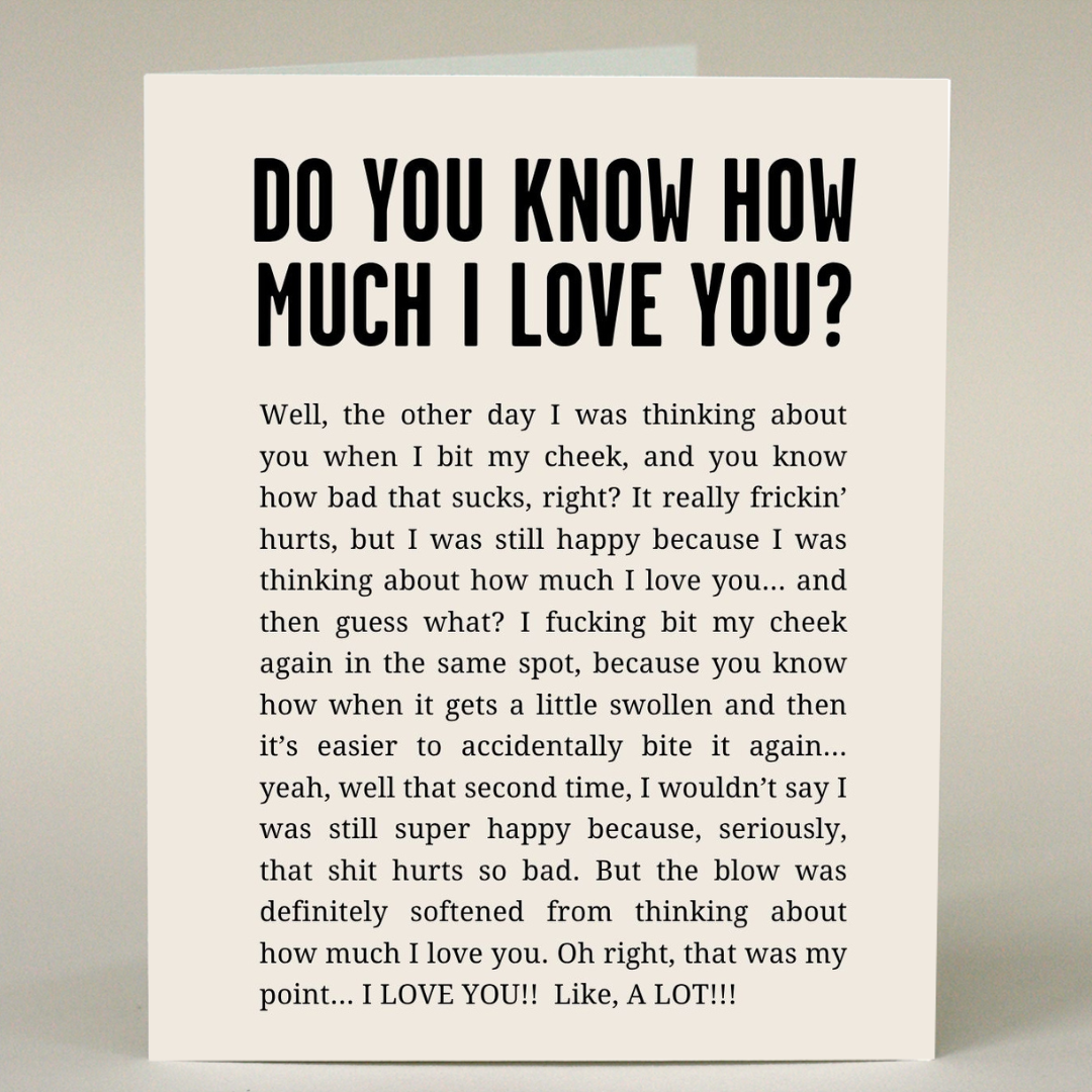 GF-209 Do You Know How Much I Love You?