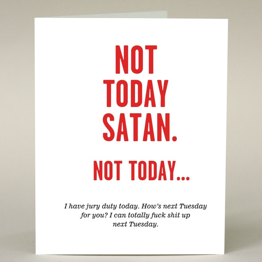 GF-206 Not Today Satan