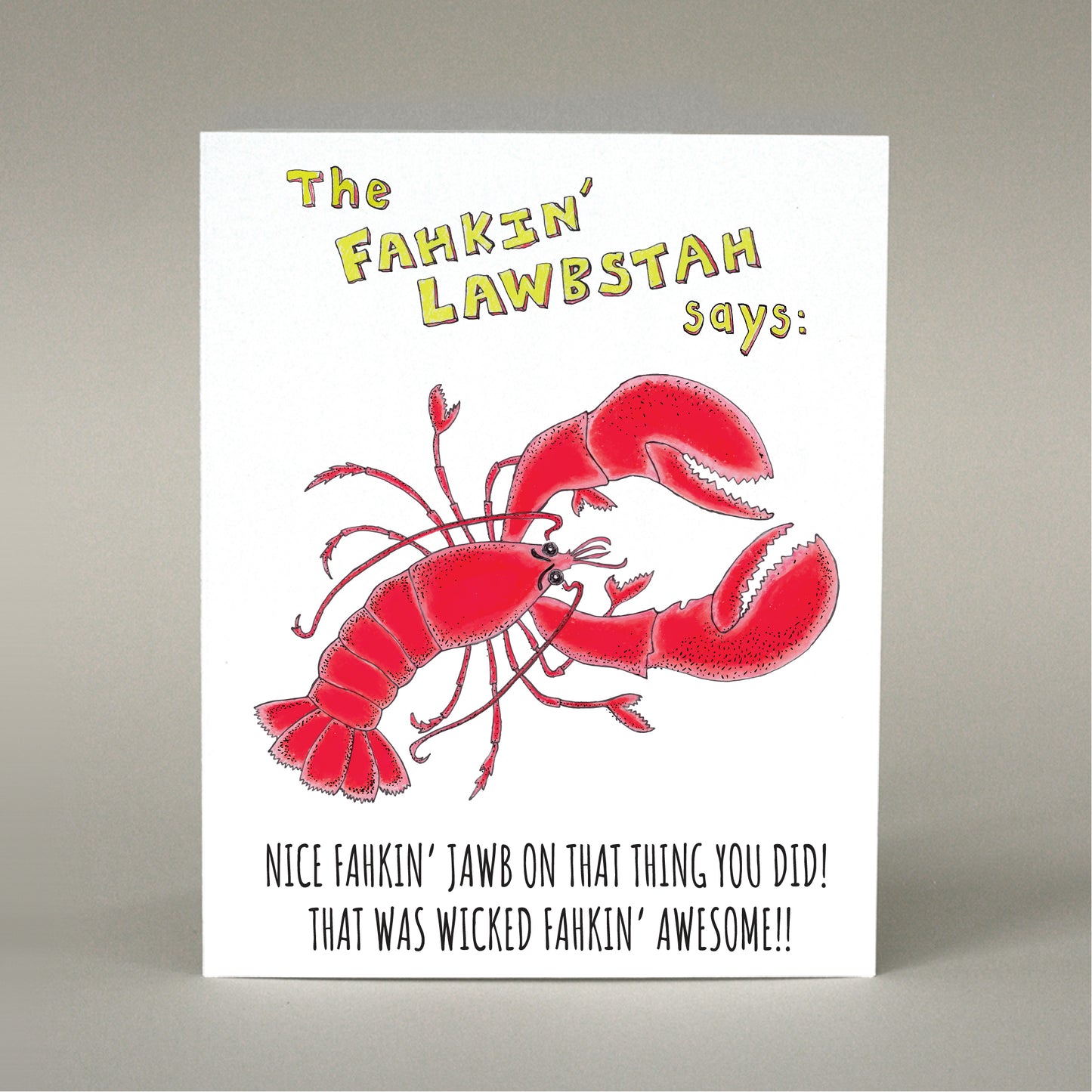 GF-195 Nice Fahkin' Jawb Lawbstah'