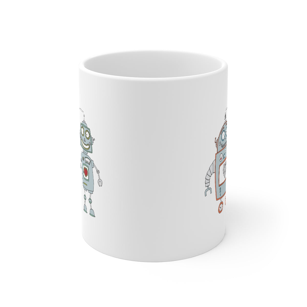 Robots in Love Mug | 11oz