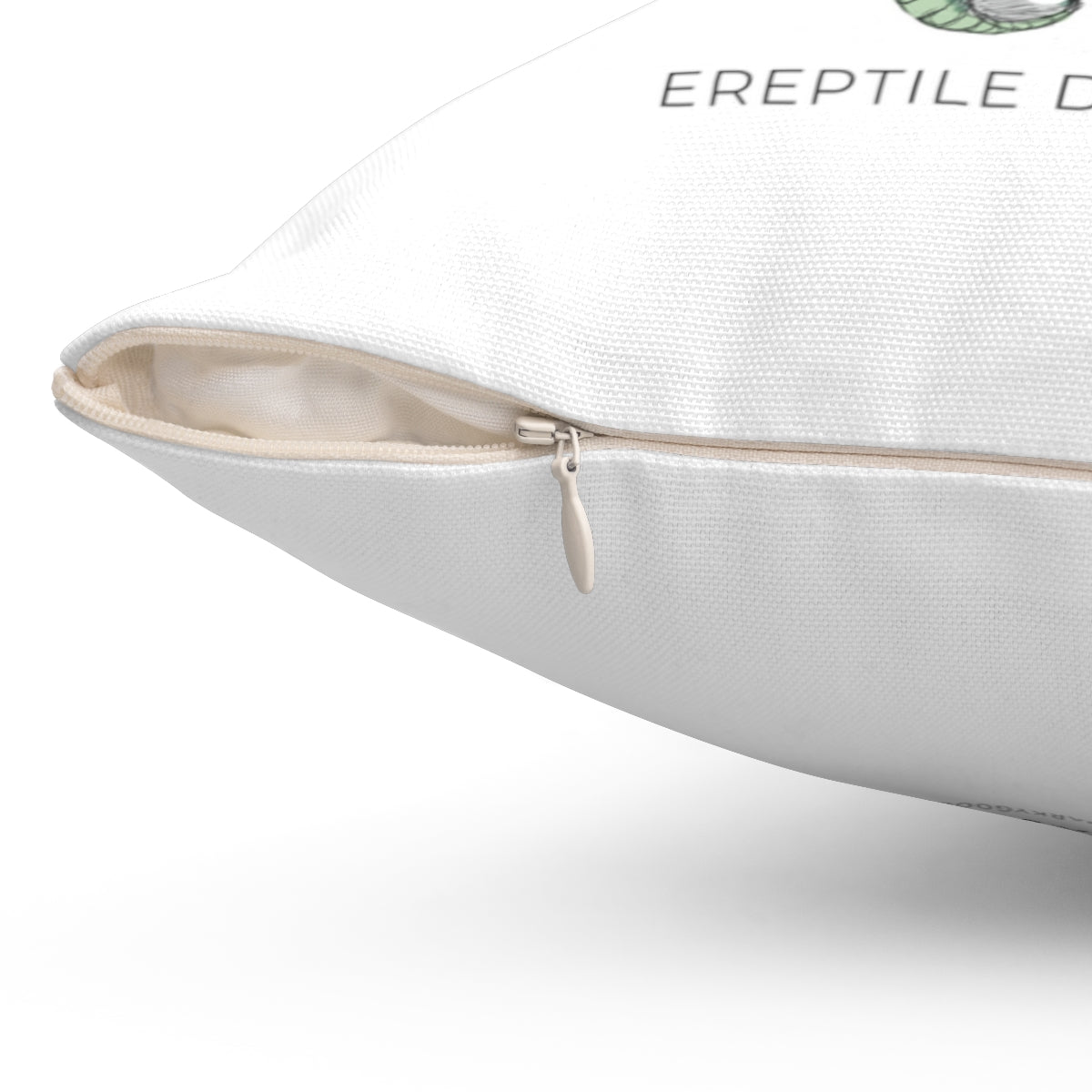Ereptile Dysfunction | Lizards in Bed | Snarky Throw Pillow | 4 sizes