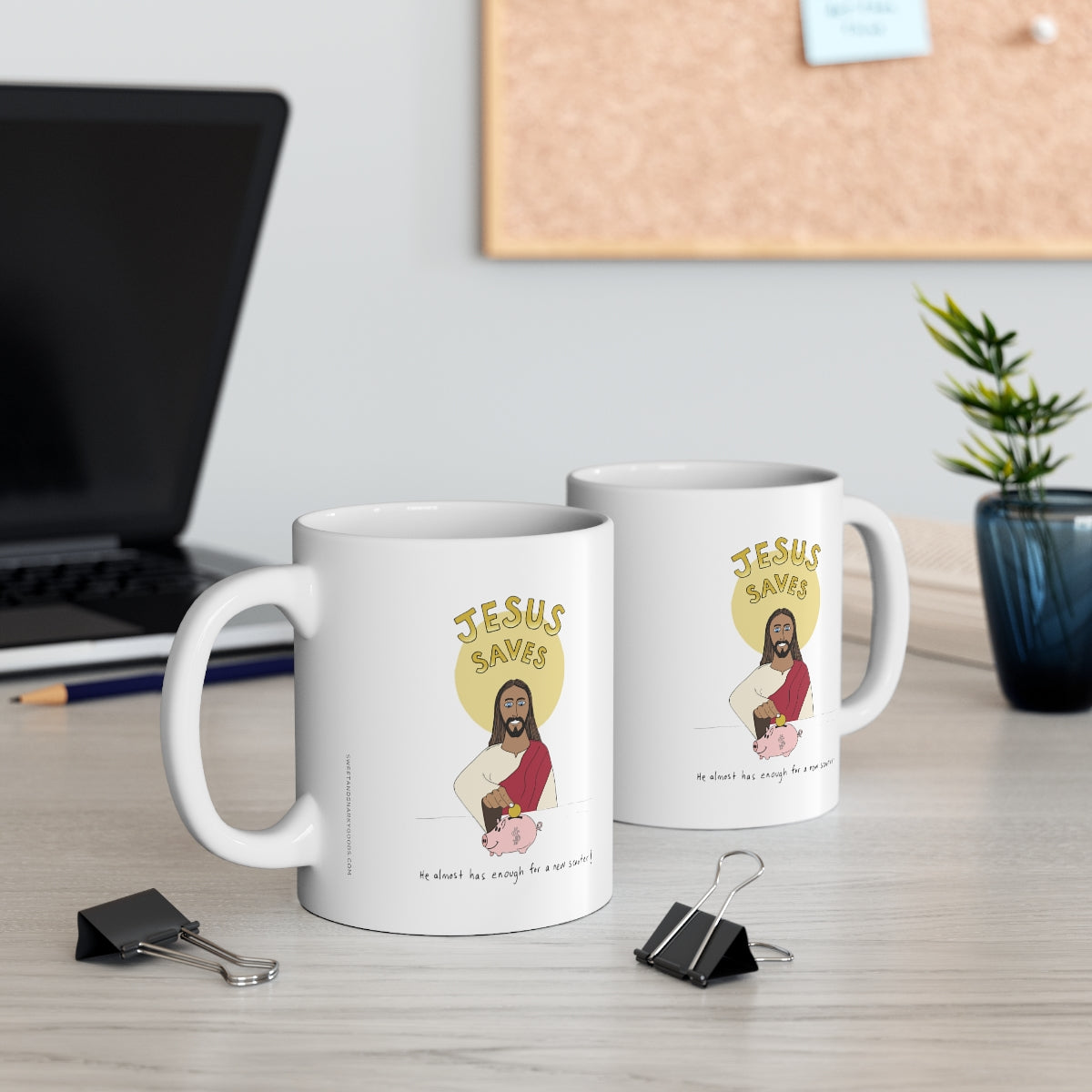 Jesus Saves For A Scooter Mug | 11oz