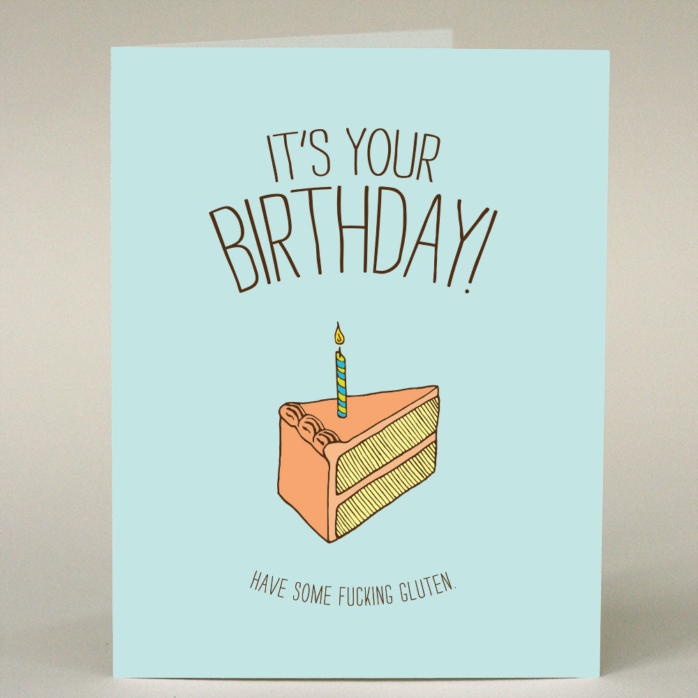 GF-133 Have Some F*cking Gluten, Birthday