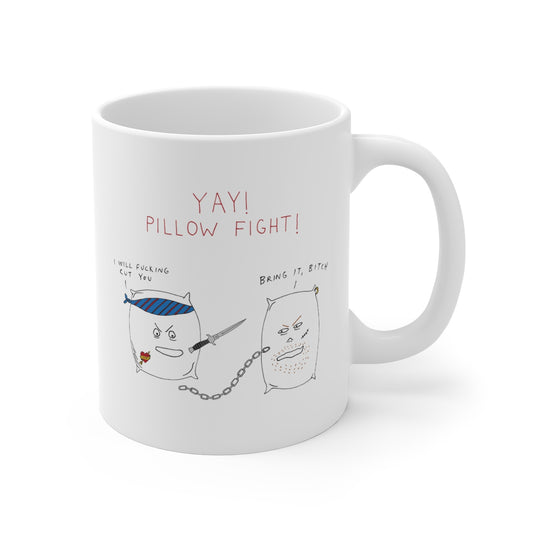Pillow Fight Mug | 11oz