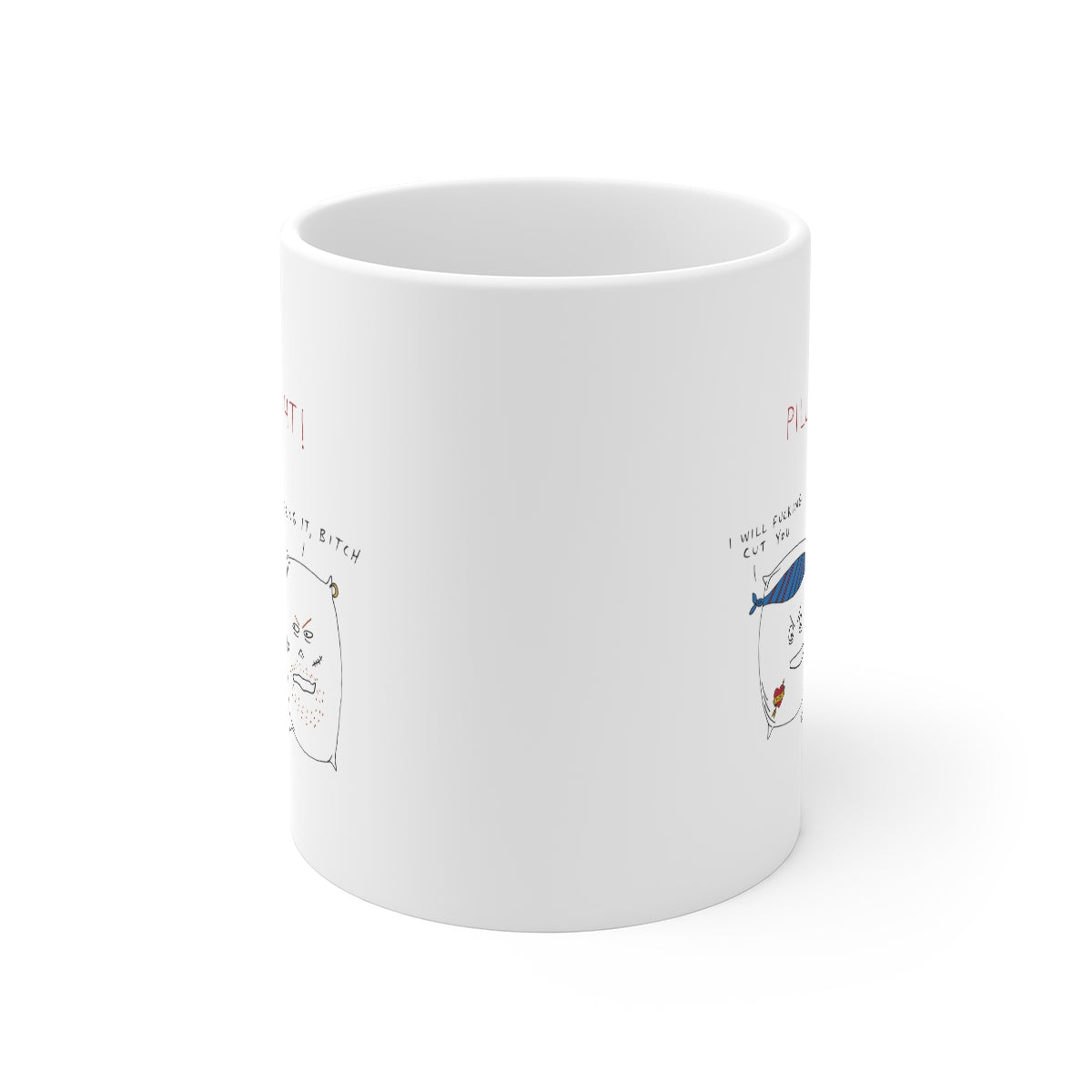 Pillow Fight Mug | 11oz