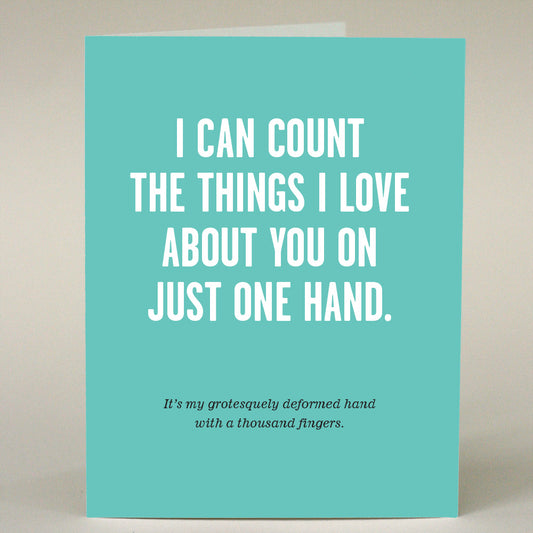 GF-116 Grotesquely Deformed Hand