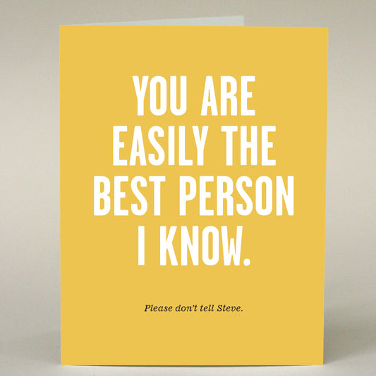 GF-110 Please don't tell Steve