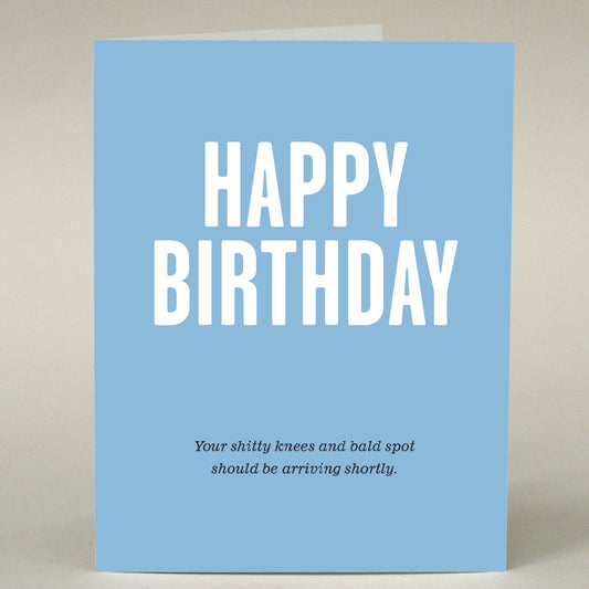 GF-109 Shitty knees and bald spot