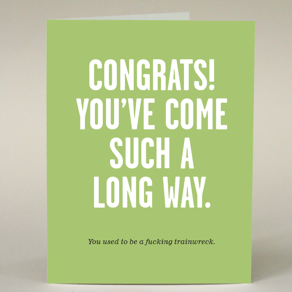 GF-111 Congrats, Trainwreck