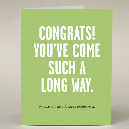 GF-111 Congrats, Trainwreck