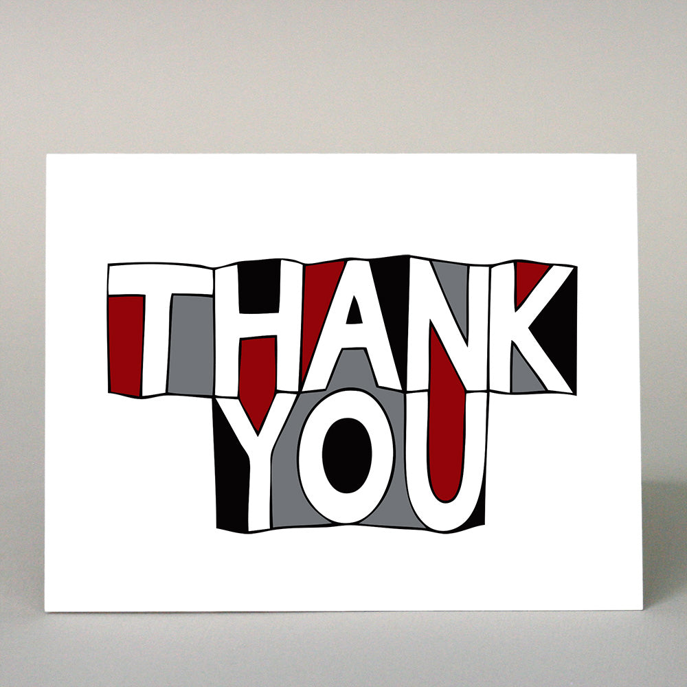 GF-103 Thank You, Block Letters