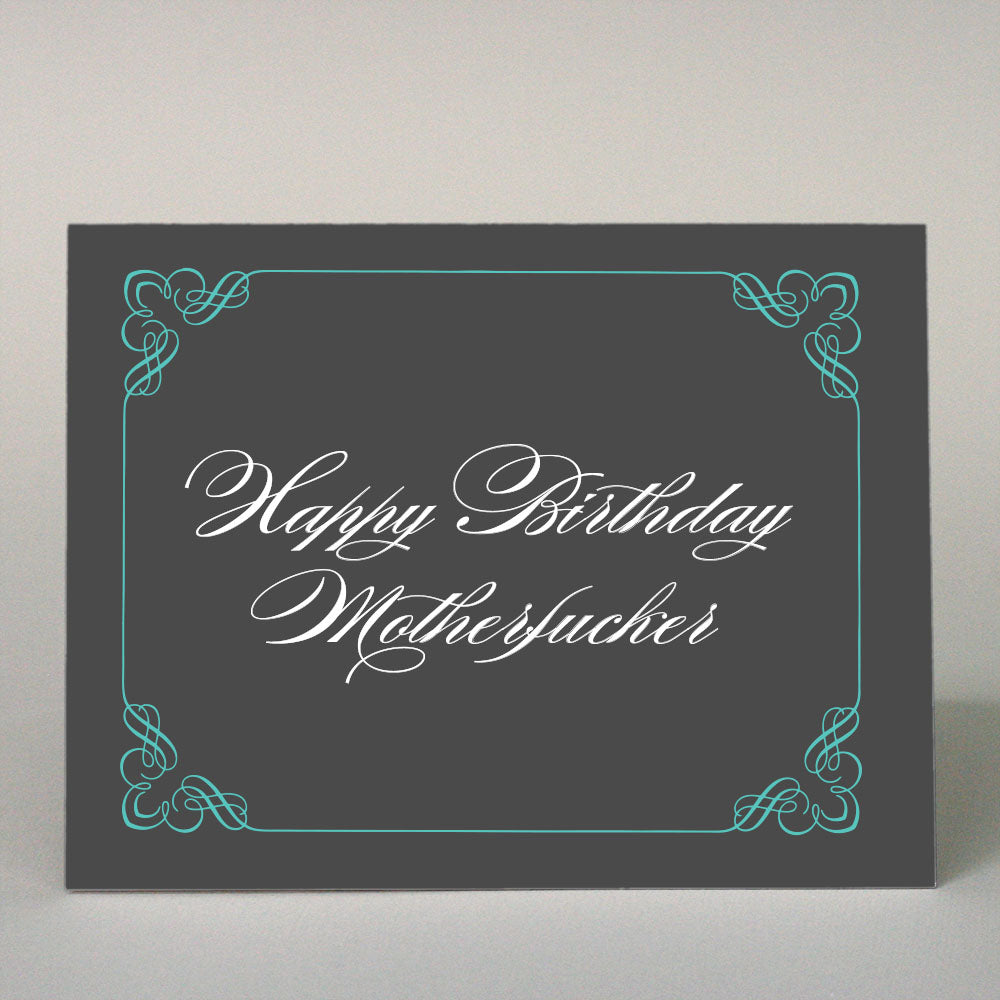 GF-123 Happy Birthday MF