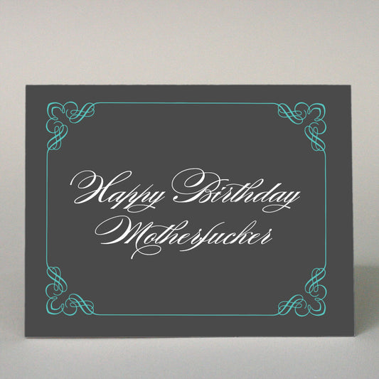 GF-123 Happy Birthday MF