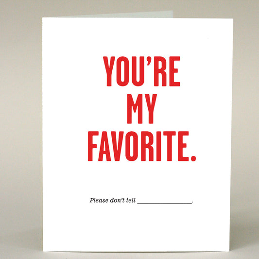 GF-142 You're My Favorite Blank