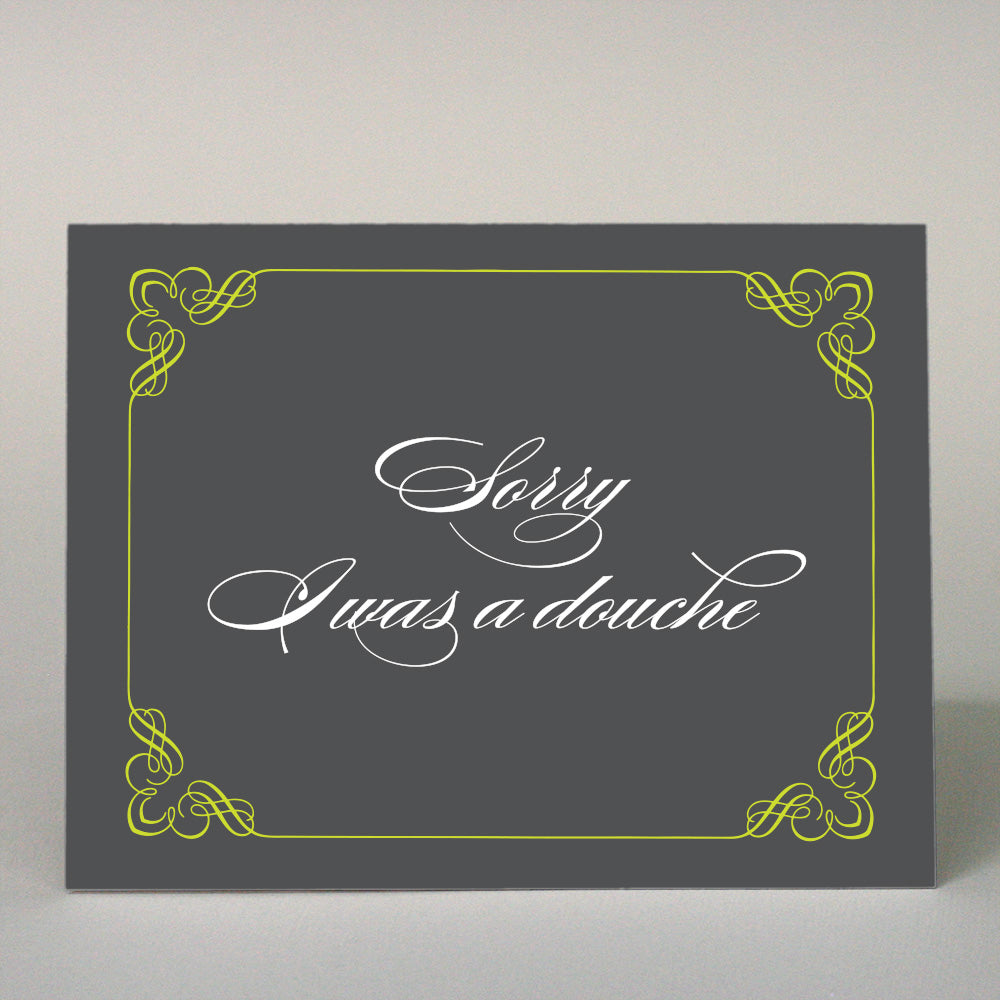 GF-125 Sorry I Was A Douche