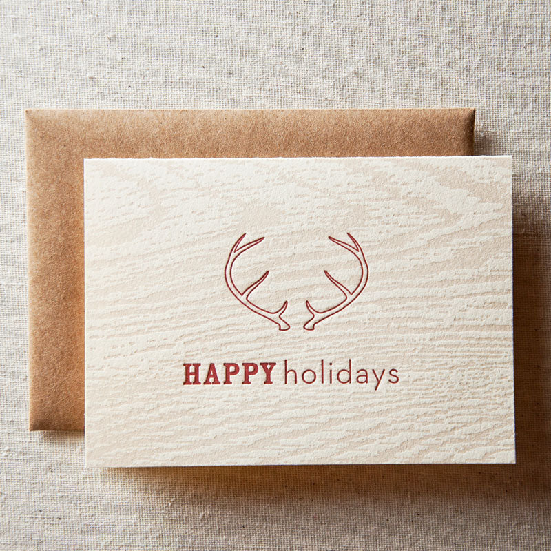 Wood Grain & Antlers