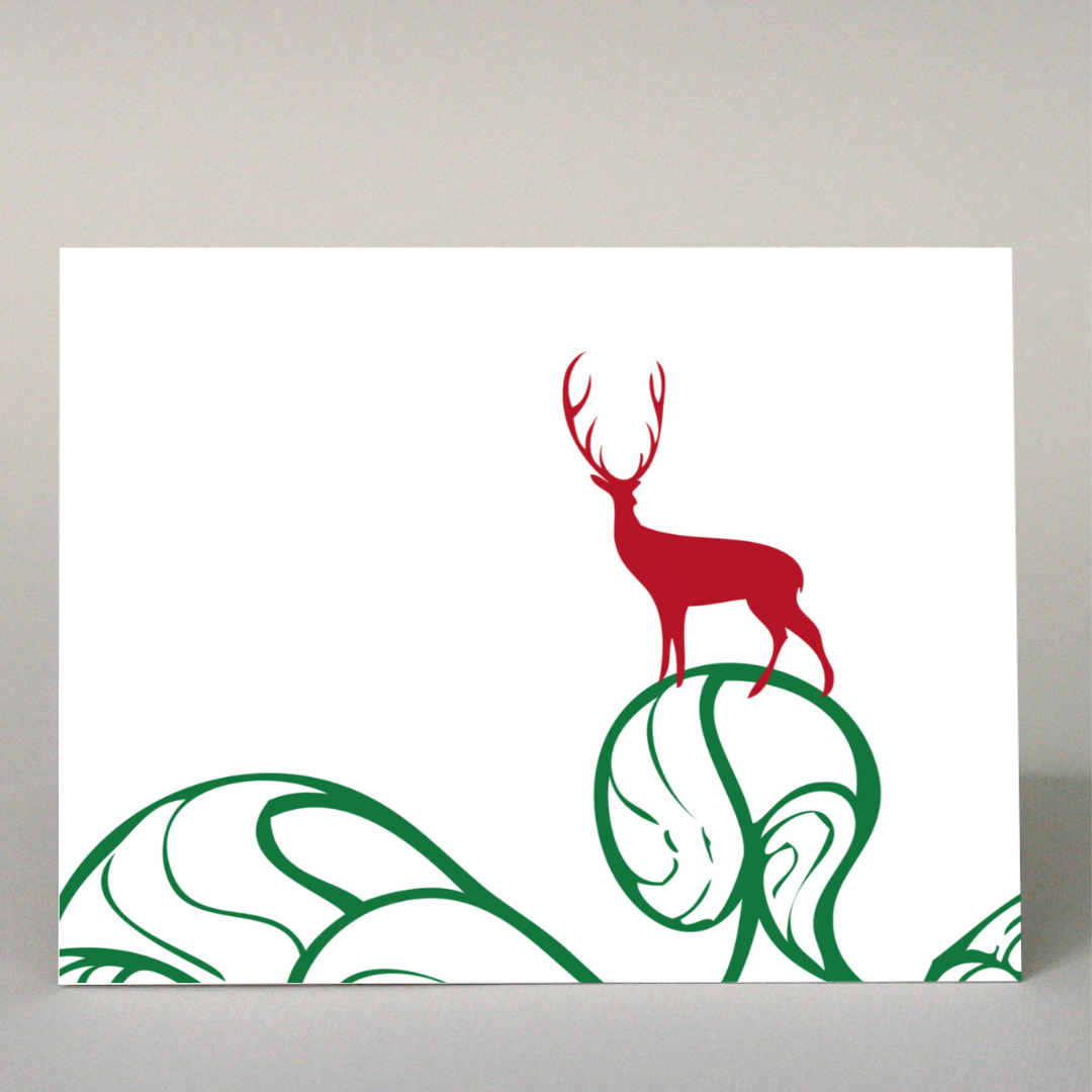 HF-114 Deer & Swirl