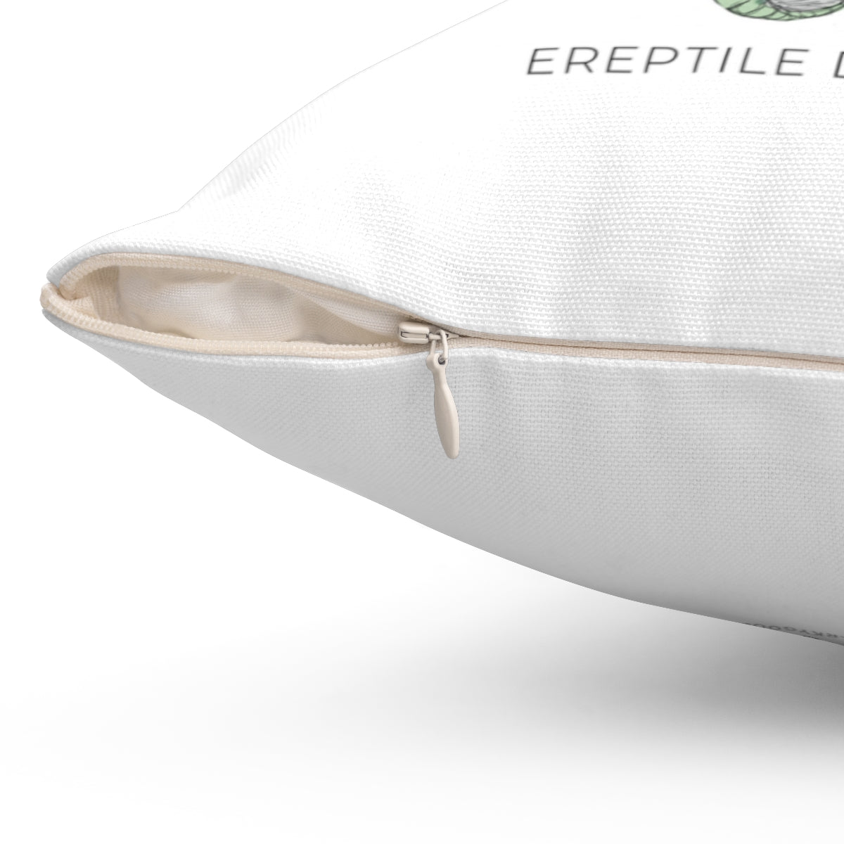 Ereptile Dysfunction | Lizards in Bed | Snarky Throw Pillow | 4 sizes
