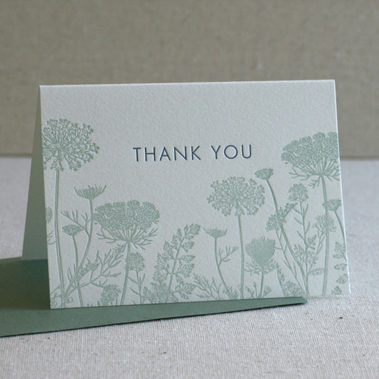 Wildflowers Thank You Notes